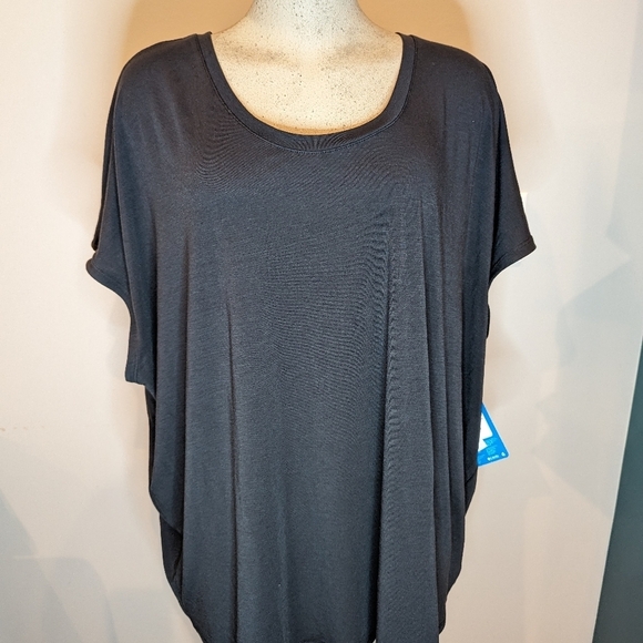 NWT 3x COLUMBIA Women's take it easy black athletic tee, plus size - Picture 5 of 7